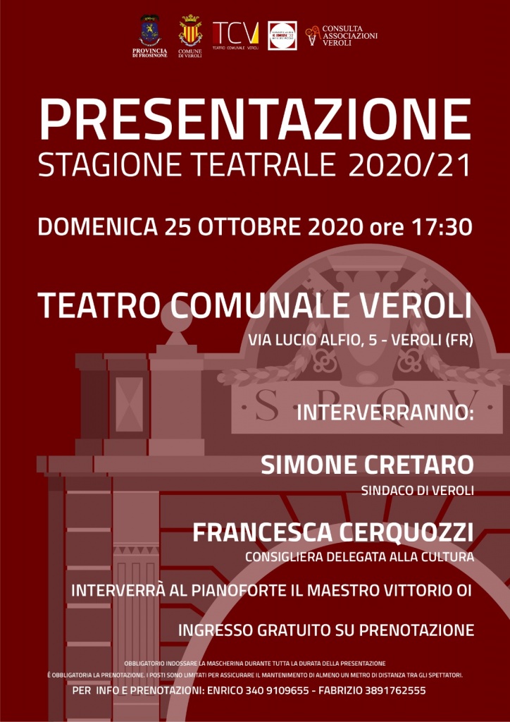 Locandina Innaugurazione Teatro